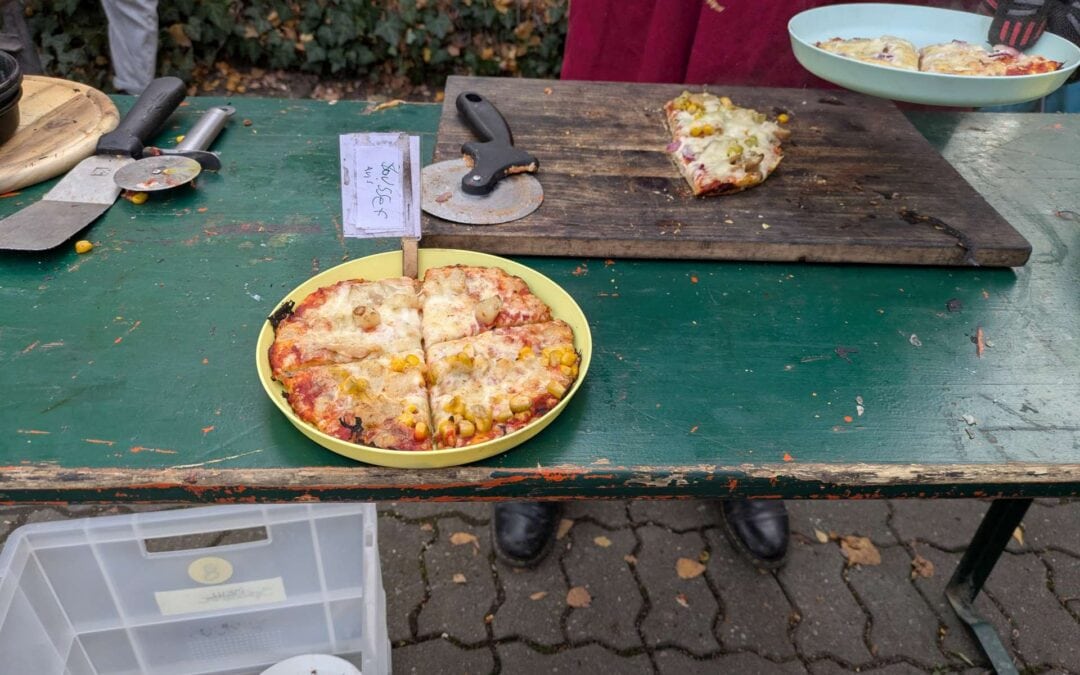 Spielbus mit Pizzastraße